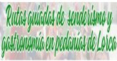 Rutas guiadas de senderismo en pedanas con degustacin de productos locales