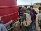 Accin contra el Hambre aumenta sus distribuciones de agua en Siria para prevenir una expansin de la Covid-19