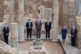 Lpez Miras visita el Museo Foro Romano-Molinete de Cartagena, inaugurado por S.M. el Rey