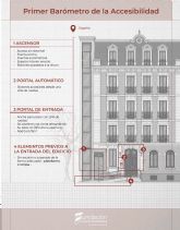 Solo el 5 % de los edificios en Murcia es plenamente accesible para las personas con movilidad reducida Solo el 5 % de los edificios en Murcia es plenamente accesible para las personas con movilidad reducida