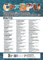 Molina de Segura apuesta por una cultura cercana y participativa con el programa En Molina, la Cultura va por Barrios, Pedanías y Urbanizaciones durante el mes de mayo Molina de Segura apuesta por una cultura cercana y participativa con el programa En Molina, la Cultura va por Barrios, Pedanías y Urbanizaciones durante el mes de mayo