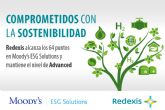 Moody’s ESG Solutions: Redexis se mantiene en nivel “Advanced”