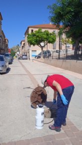 Nueva campana de desinfeccin del alcantarillado tras las lluvias