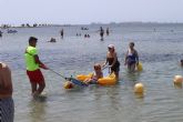 San Pedro del Pinatar apuesta por la accesibilidad con tres puntos de baño adaptado en sus playas