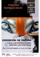 La Sala de Exposiciones Los Postigos de Molina de Segura acoge la exposición EGO FURTIVO, la mirada oculta, de Francisco Rodríguez Alacid, del 7 de septiembre al 22 de octubre