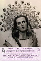 Todo preparado para el besamanos a la Virgen de la Amargura