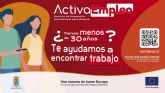 El Ayuntamiento de Molina de Segura pone en marcha ACTIVAEMPLEO, un Servicio de Integración, Orientación y Dinamización Sociolaboral para Jóvenes en barrios desfavorecidos de Molina de Segura