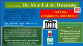 Anpe celebra el día mundial del docente