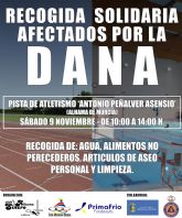 Este sábado, Recogida Solidaria del Club Sincro Alhama, Club Atletismo Alhama y la Fundación Primafrio