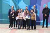 Alumnas del IES Sanje vuelve a ganar la Olimpiada regional de Caminos, Canales y Puertos Alumnas del IES Sanje vuelve a ganar la Olimpiada regional de Caminos, Canales y Puertos