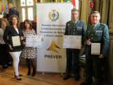 La Comunidad y la Guardia Civil reciben el premio 'Prever' a las buenas prcticas en prevencin de riesgos laborales