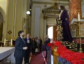 Lpez Miras asiste al tradicional besapi al Cristo del Rescate