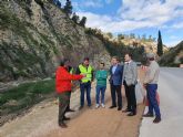 Restauran la seguridad de la carretera de El Garruchal dañada por la Dana