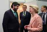 Lpez Miras hace llegar a Ursula von der Leyen la preocupacin del sector agrcola y ganadero 'ante la situacin de asfixia que estn sufriendo'