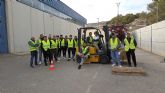 Coag Totana clausura con amplio éxito el curso de prevención de riesgos laborales: manejo seguro carretilla