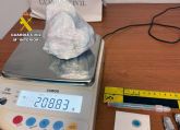 La Guardia Civil se incauta de más de 200 gramos de cocaína de gran pureza en un control de vehículos La Guardia Civil se incauta de más de 200 gramos de cocaína de gran pureza en un control de vehículos