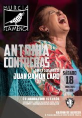 Murcia Flamenca: Gala Antonia Contreras, SÁBADO 18 de abril, 20:30h Murcia Flamenca: Gala Antonia Contreras, SÁBADO 18 de abril, 20:30h