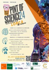 Espana lidera la participacin mundial en el festival de divulgacin cientfica Pint of Science, con 850 charlas en los bares de 67 ciudades, siendo LORCA una de ellas