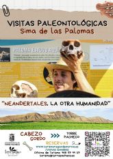 Visitas Peleontológicas a la Sima de las Palomas. “Neandertales, la otra humanidad”