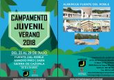 La Concejala de Juventud de Molina de Segura ofrece 30 plazas para el Campamento Juvenil Verano 2018