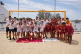 La Seleccin infantil, campeona de Espana de ftbol playa