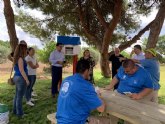 San Javier estrena la primera biblioteca en una zona verde