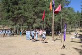 Jornada de 'promesas' en el campamento 'Helios 2023' del grupo Scout Ciudad del Sol en Tragacete