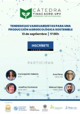 La Ctedra TIMAC AGRO-UPV organiza un evento online para analizar las tendencias vanguardistas para una agricultura ecolgica sostenible