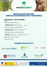 Agromunity organiza un evento online sobre el efecto de lasmicroalgas para una agricultura sostenible