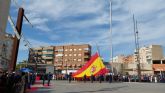 Alcantarilla celebra el tradicional acto de Homenaje a la Bandera de España