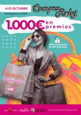 Calasparra pone en marcha la Segunda edición de la campaña 'Calasparra Compra-Reloj' con un premio de 1.000 euros para gastar en 90 minutos Calasparra pone en marcha la Segunda edición de la campaña 'Calasparra Compra-Reloj' con un premio de 1.000 euros para gastar en 90 minutos