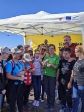 La Comunidad libera una tortuga boba en San Pedro del Pinatar tras ser tratada en el Centro de Recuperacin de Fauna Silvestre