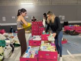 El Ayuntamiento de Lorca mantendr abierto hasta el viernes por la tarde el punto de recogida de donaciones de IFELOR