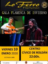 Eduardo Hidalgo abre el año flamenco en Lo Ferro