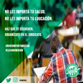 Estudiantes alzan la voz contra los exmenes presenciales de la convocatoria de enero