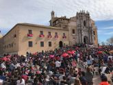 Ms de 3.600 alumnos de Religin Catlica peregrinan a Caravaca