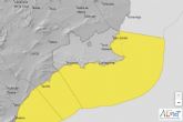 Aviso amarillo por viento y fenómenos costeros este jueves y viernes en Cartagena