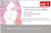 El PSOE organiza la charla-coloquio 