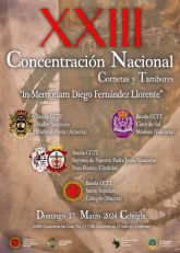 Cehegn se prepara para la XXIII Concentracin Nacional de Bandas de Cornetas y Tambores en honor a Diego Fernndez Llorente