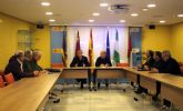 El presidente de la CHS mantiene una reunión con miembros de la Plataforma Cívica Afectados de Tabala