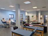 Casi 10.000 pacientes fueron atendidos por la Unidad de Fisioterapia del centro de Salud de Mazarrón el año pasado Casi 10.000 pacientes fueron atendidos por la Unidad de Fisioterapia del centro de Salud de Mazarrón el año pasado