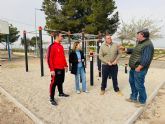 Los alumnos del Programa Experiencial Omega impulsan la construcción de una nueva pista de calistenia en la pedanía de Aguaderas Los alumnos del Programa Experiencial Omega impulsan la construcción de una nueva pista de calistenia en la pedanía de Aguaderas