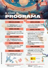 Lorca impulsa la creatividad juvenil con una nueva edición de '8 días JL 2026', una innovadora programación cultural en la Biblioteca Pilar Barnés Lorca impulsa la creatividad juvenil con una nueva edición de '8 días JL 2026', una innovadora programación cultural en la Biblioteca Pilar Barnés