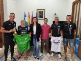 El equipo Marina de Cope de Águilas de Fútbol, tercer clasificado en el Torneo Internacional de Fútbol Veteranos 