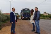 El Ayuntamiento de Lorca inicia los trabajos para la construcción de un nuevo carril bici en el camino Puente del Chavo entre La Pulgara y Marchena