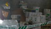 La Guardia Civil interviene más de 23 toneladas de productos fitosanitarios perjudiciales para el medio ambiente y la salud pública