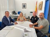 Visita a la sede de Seguridad Ciudadana de Cehegín