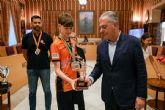 Recepcin en el Ayuntamiento de Sevilla al Club Voley Palestra tras su victoria en el campeonato de Espana 2024