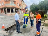 La alcaldesa de Fortuna supervisa los trabajos de limpieza del alcantarillado para prevenir inundaciones ante la llegada de las lluvias La alcaldesa de Fortuna supervisa los trabajos de limpieza del alcantarillado para prevenir inundaciones ante la llegada de las lluvias