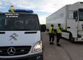 La Guardia Civil detiene al conductor de un camión articulado de gran tonelaje por quintuplicar la tasa de alcoholemia